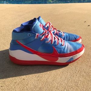 Nike KD 13 UNIVERSITY BLUE/WHITE/UNIVERSITY RED sz 8